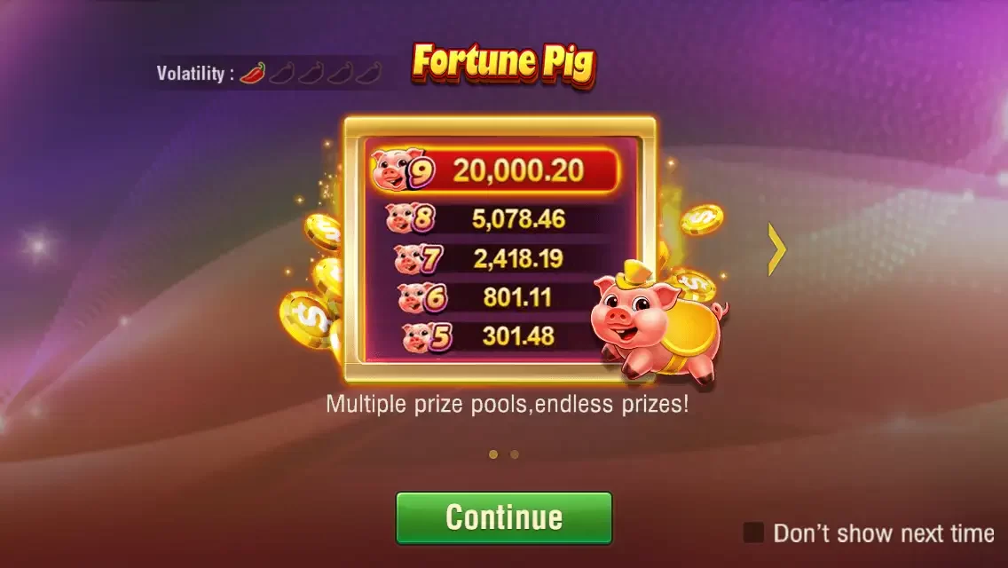 Fortune Pig Captura de tela do jogo 5 Fortune Pig Captura de tela do jogo 5